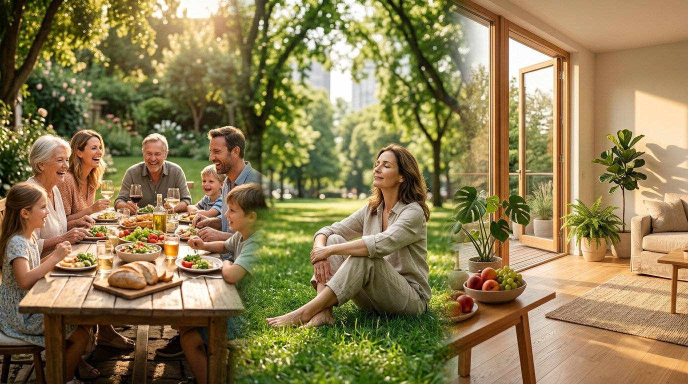 relações humanas e ambiente